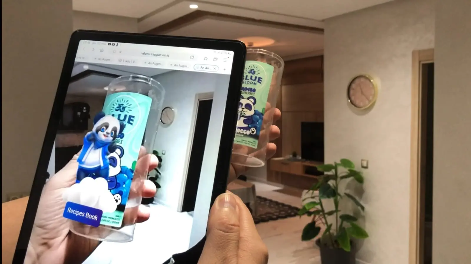 Packaging Blue Bloom AR panda Zalar Farms