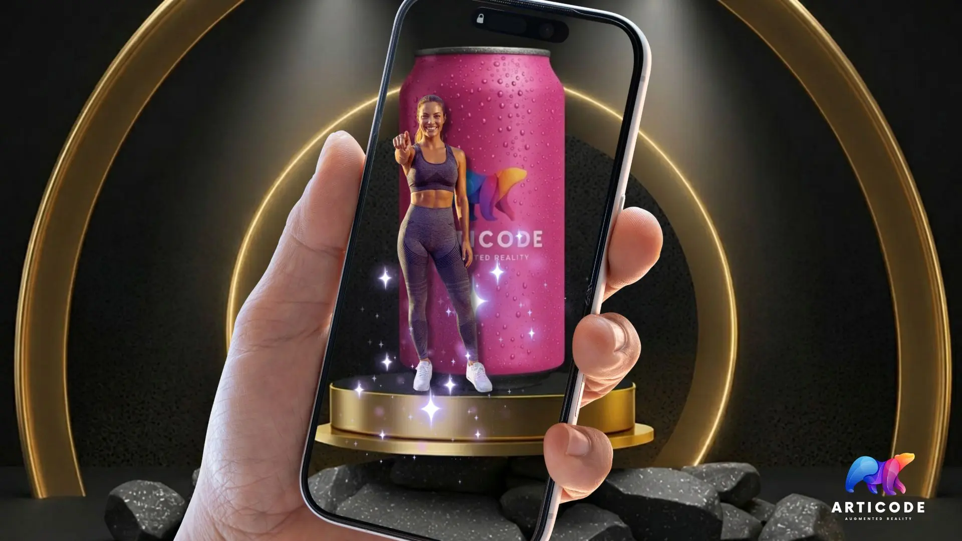 Expérience AR Articode sur packaging produit