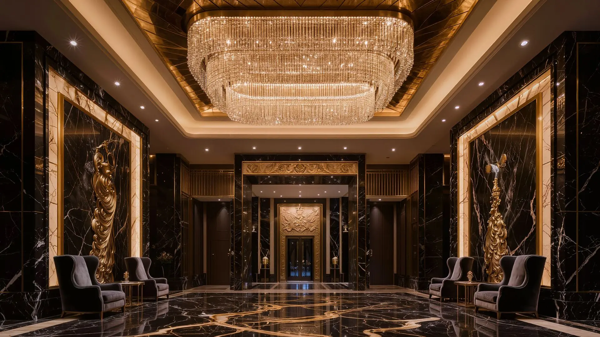 Hôtellerie luxe lobby hotel AR Articode